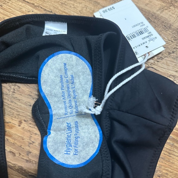 🆕 2pc GOOD AMERICAN Scuba Hot Shoulder Bikini Top & Bottom - Picture 9 of 10